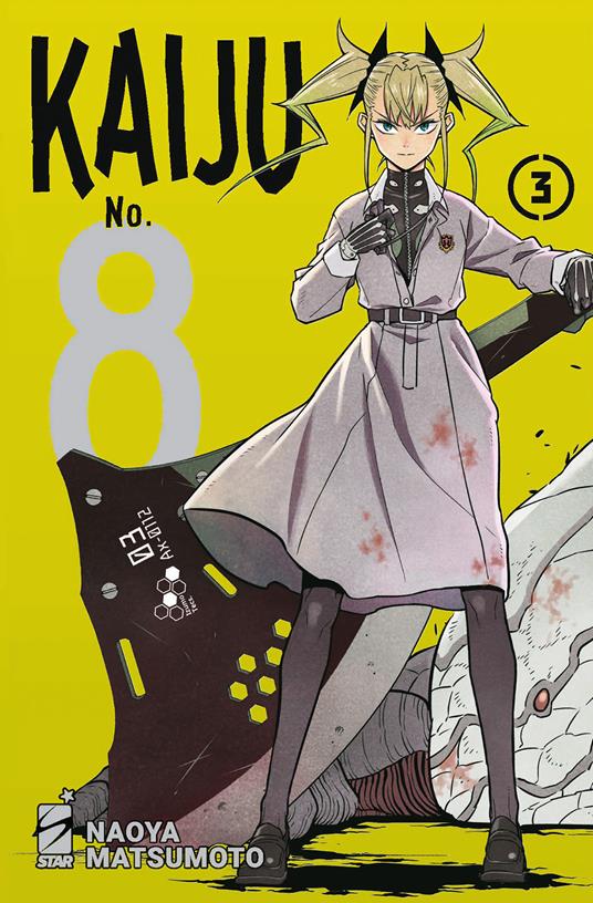 Naoya Matsumoto Kaiju No. 8. Vol. 3